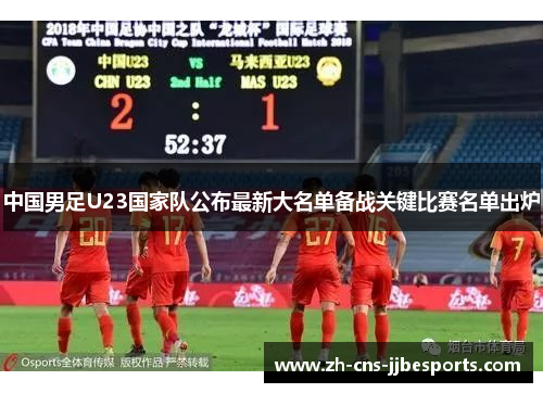 中国男足U23国家队公布最新大名单备战关键比赛名单出炉 中国男足U23国家队公布最新大名单备战关键比赛名单出炉